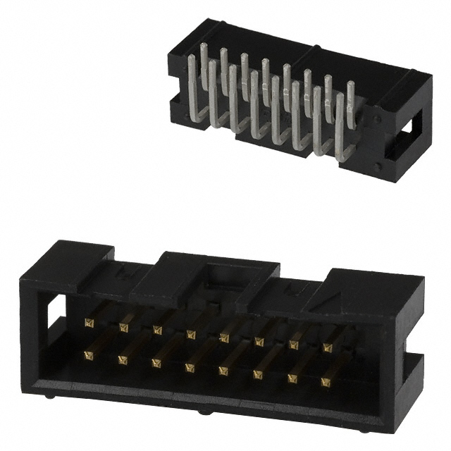 1761604-6 TE Connectivity AMP Connectors  Embases à broches mâles